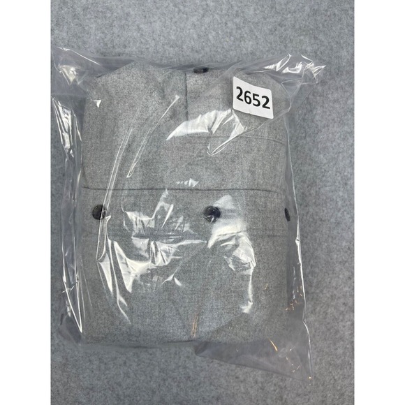 J Crew Shirt Men's L Gray Long Sleeve Button Down Elbow Pads Canvas Casual - Picture 10 of 10